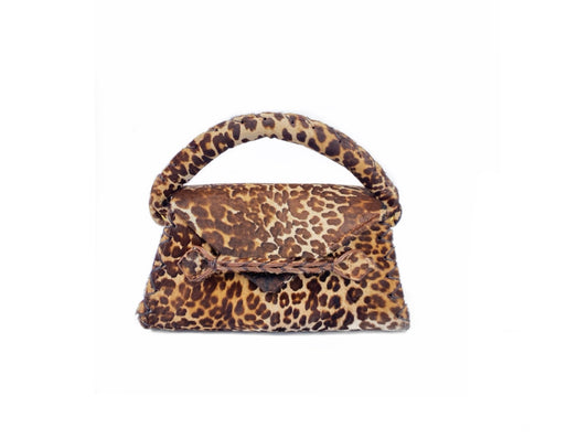 LEOPARD HIDESKIN ESE PLUS TOP HANDLE